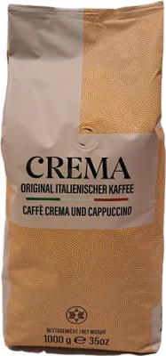 A bag of coffee beans.