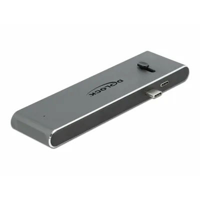 Produktbild von Delock Dockingstation Dual USB Type-C mit HDMI / USB 3.2 / SD / PD 3.0