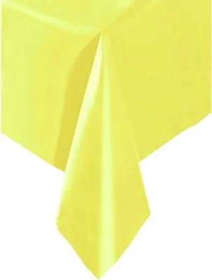 Produktbild von Tischdecke PVC Uni 137x274cm Compact Gelb