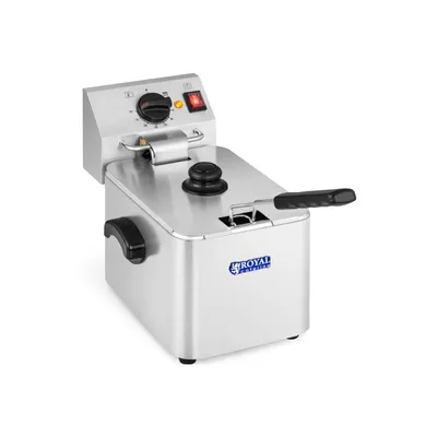 Immagine prodotto di Expondo Friggitrice elettrica Royal Catering - 8 l - 2500 W - Termostato EGO -