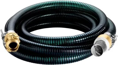 Image de Kit Tuyau d'aspiration, METABO, 4 m, 1" (25 mm), Pour pompe de jardin et surpresseur