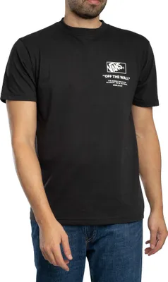 Produktbild von Vans T-Shirt mit gestapeltem Rückenmotiv, Schwarz XXL