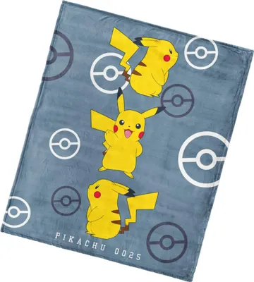 Produktbild von Babydecke Pokémon Detektiv Pikachu 130x160 cm