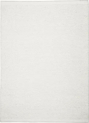 Zdjęcie produktu dla Dywan MY-RUG, WoolHeaven, 150x80, ręcznie tkany dywan wełniany biały, wykonany z wełny dziewiczej, dwustronny, produkt naturalny, prostokątny