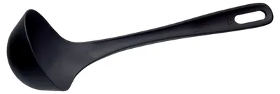 Nylon-Schöpfkelle, 35 cm, 0,2 l, schwarz