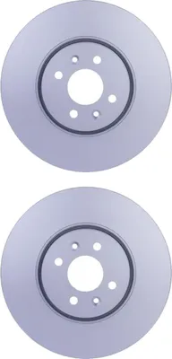 Produktbild von 2 Bremsscheiben außenbelüftet Ø 61 mm 24 mm HELLA für u.a. RENAULT GRAND