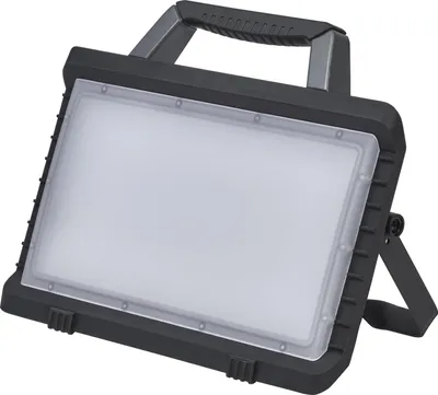 Produktbild von OSRAM VAL BAT PANEL LED-Worklight, dunkelgrau/schwarz, 30W, 2400lm, kaltweiße Lichtfarbe, batteriebetrieben, USB-Ladefunktion dank integrierter Power Bank, tragbar, IP54 Schutzklasse, 6500K