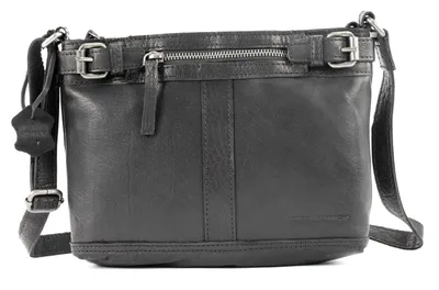 Immagine prodotto di SPIKES & SPARROW Pelle borsa a tracolla Bronco Crossover Black nero