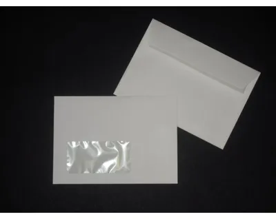 Produktbild von Briefumschläge 125x176mm (DIN B6) 80g/qm haftklebend Fenster VE=100 Stück weiß