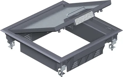 Obrázek produktu pro Přístrojová vložka pro instalaci potrubí - Instalační krabice pro podlahové potrubí GES4 U 7011