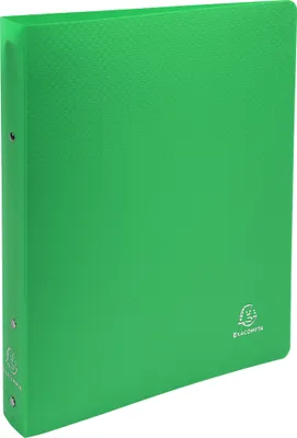 Produktbild von Exacompta 15x Ringbuch PP 700µ 2Ring Rücken 40mm A4 Überbreite Hellgrün 54693E