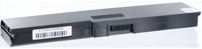 Produktbild von Akku für Toshiba Satellite C660-2NH Li-Ion 10,8 Volt 4400 mAh schwarz.