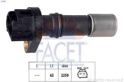 Produktbild von FACET 9.0461 Kurbelwellensensor Impulsgeber für TOYOTA Yaris Schrägheck (P9)