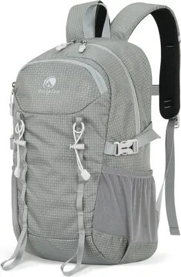 Productafbeelding van Wandelrugzak 20 liter met waterafstotende coating, lichtgewicht dagrugzak voor wandelen, camping en reizen