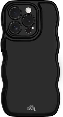 Produktbild von Glossy Wavy Hülle Black  - Kompatibel mit iPhone 16 Pro Max