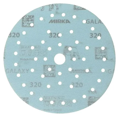Immagine prodotto di Disco di levigatura adesivo GALAXY Grip Multifit 150mm K.320 f.HO/metallo/vernice/cu.