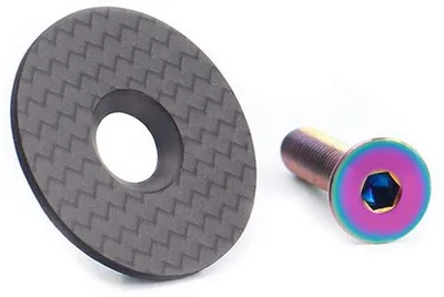 Zdjęcie produktu dla Kierownica rowerowa - Regulowana - Lekka - Włókno węglowe - 1 1/8 cala - Aluminium - Akcesoria rowerowe - Wysoka jakość - Nakładka na kierownicę rowerową
