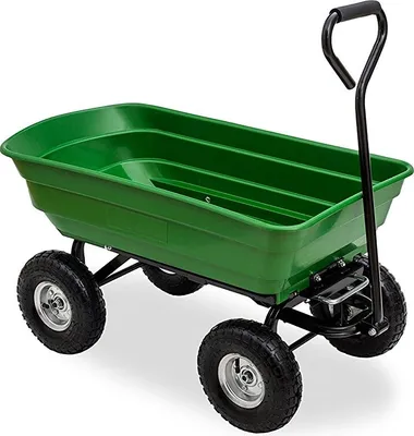 Produktbild von Transportwagen Gartenwagen Schubkarre Handwagen mit Kippfunktion bis 250 kg