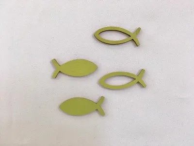 Produktbild von Hobby Fun Streuteile Fisch grü hellgrün hellgrün