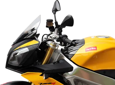 Obrázek produktu pro Čelní sklo MRA sportovní čelní sklo SPM bezbarvé s ABE pro Aprilia RSV 1000