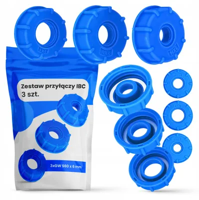 Produktbild von TRCR Anschluss-Set für IBC-Tank 1000l, 3 Stück