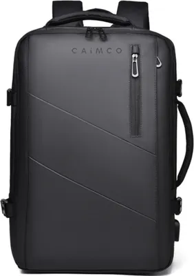 Produktbild von Caimco® Nexus - Rucksack mit USB-Ladeanschluss, Laptopfach und Erweiterungsreißverschluss