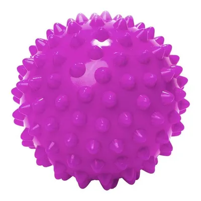 Immagine prodotto di #DoYourSports Palla ricoperta di aculei e palla per massaggio fasciale - Palla da massaggio ⌀ 10 cm - Viola