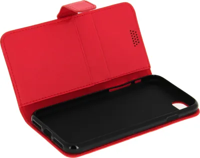 Image de Avizar, étui rabattable avec fonction support pour Apple iPhone 7 / 8 / SE 2020, couleur rouge