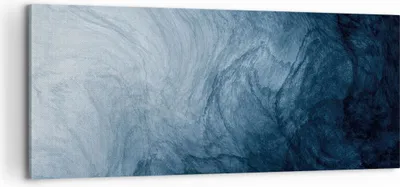 Produktbild von Bild auf Leinwand - Leinwandbild - Einteilig - Wasser Blau Farbe - 100x40cm - Wand Bild - Wanddeko - Wandbilder - Leinwanddruck - Bilder - Wanddekoration - Leinwand bilder - Wandbild - AB100x40-5106