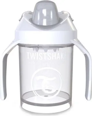 Produktbild von Twistshake Trinklernbecher Trinkbecher Kinderbecher 230ml Wei