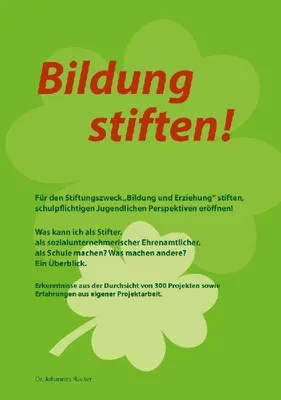 Produktbild von Bildung stiften!