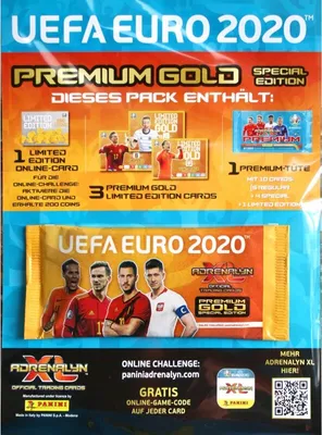 Immagine prodotto di Panini UEFA EURO 2020 Adrenalyn XL - 1 Oro Premium