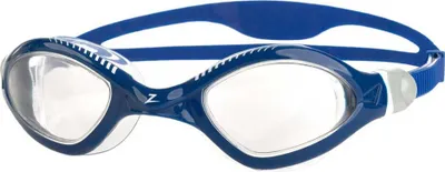 Image de Lunettes de natation Zoggs Tiger LSR+, bleu, taille S