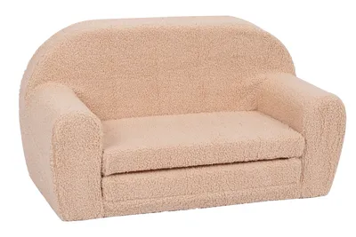 Produktbild von Kindersofa - "Soft plush beige"