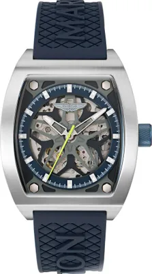 Produktbild von ASTON MARTIN Herren Automatik Uhr Armbanduhr AML THRILL MTRT1F503 Silikon