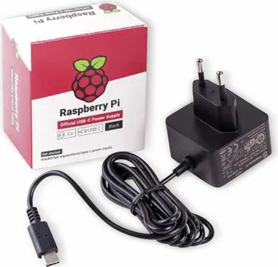 Immagine prodotto di Raspberry Pi RPI PS 15W BK EU Alimentatore e convertitore di tensione interno 15,3 W Nero