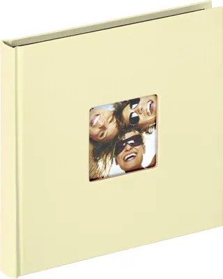 Produktbild von Walther Fun creme 18x18 30 schwarze Seiten Buch FA199H