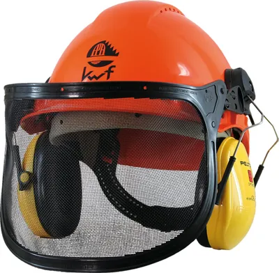 Produktbild von 3M PELTOR G22D Waldarbeiter-Kopfset orange, 22DO515B