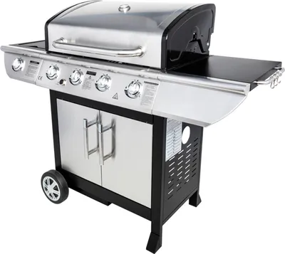 Image de Barbecue au gaz BRISBANE - 4 brûleurs 14kW + plaque de cuisson