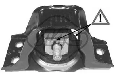 Produktbild von Metalcaucho Motorlager Hydrolager Rechts für RENAULT Clio III Schrägheck (BR0/1, CR0/1) 05142