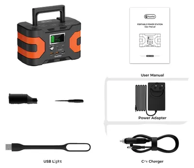 Obrázok produktu pre Prenosná nabíjačka, čistá sínusoida, viacero možností nabíjania, FlashFish EA200