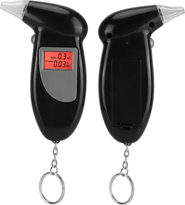Obrázek produktu pro Přenosný dechový LCD digitální alkohol tester/analyzátor s podsvícením