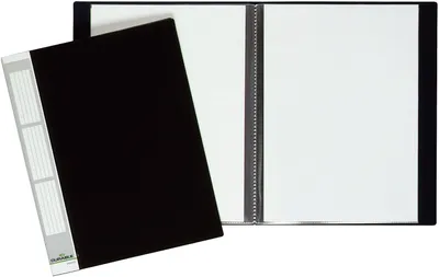Obrázok produktu pre Odolný 2422 01 DURALOOK® - A4, 20 vreciek, 17 mm, čierny