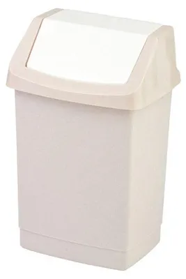 Produktbild von Curver Click-It Kipp-Abfalleimer 15l Beige 176515...