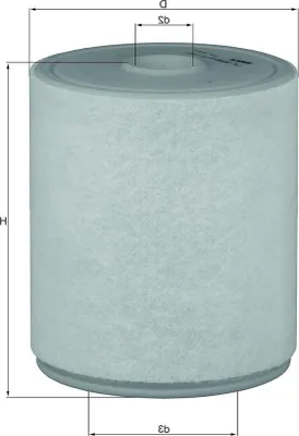 Produktbild von Famanu Luftfilter Filtereinsatz LX2049/4 - für saubere Luft