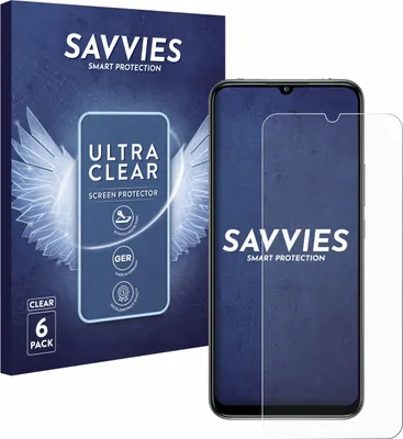 Produktbild von 6x Für Xiaomi Mi 10 Lite Schutzfolie Savvies Displayschutz Display Schutz Folie Klar Transparent