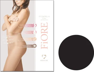 Produktbild von Bauchfalten korrigierende Schlankheitsstrumpfhose 20den 3 Black