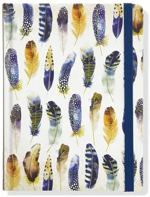 Obrázek produktu pro Jrnl Mid Watercolor Feathers
