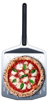 Produktbild von Pizza-Schaufel aus perforiertem Aluminium, 30 cm
