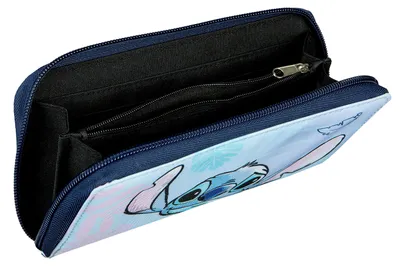 Produktbild von Undercover PSTLI7002, Briefttasche, Schwarz, Blau, Rose, Abbildung, Reißverschluss, Lilo & Stitch